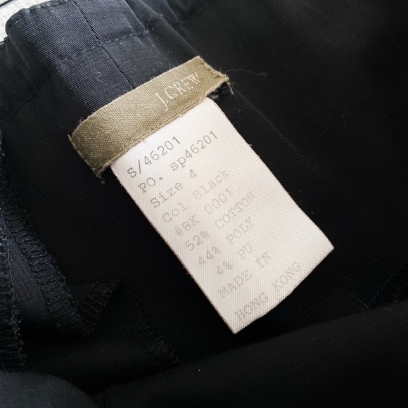 J. Crew Black Strapless Midi Dress, Size 4 - Picture 5 of 8